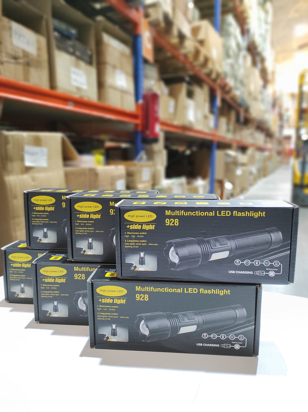 Linterna alta potencia impermeable con zoom - additional image 12